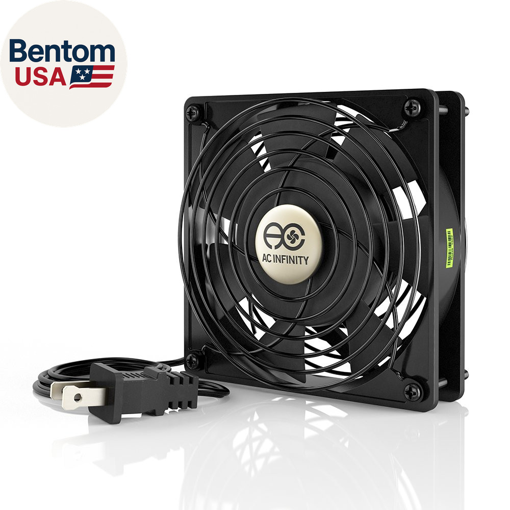 AXIAL 1225, Quiet Muffin Fan, 120V AC 120Mm X 25Mm Low Speed, Ul-Certified for D