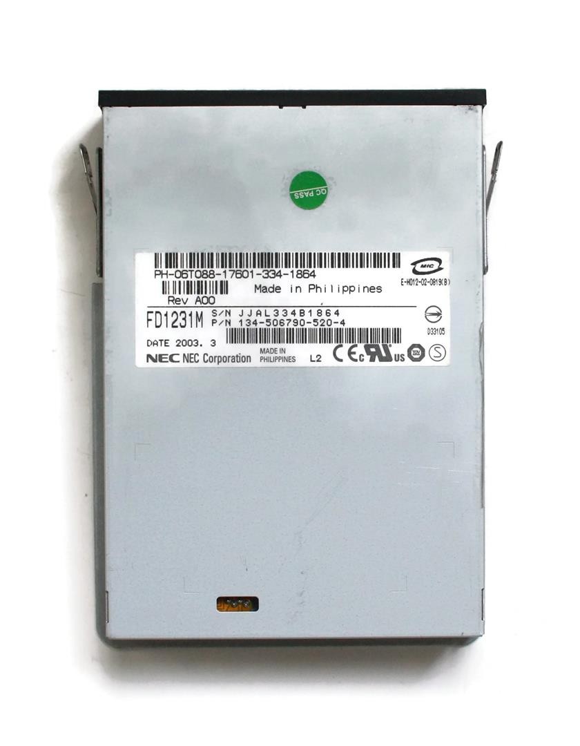 Nec fd1231m fdd, 134-506790-520-4 internal, dell 06t088 (black)