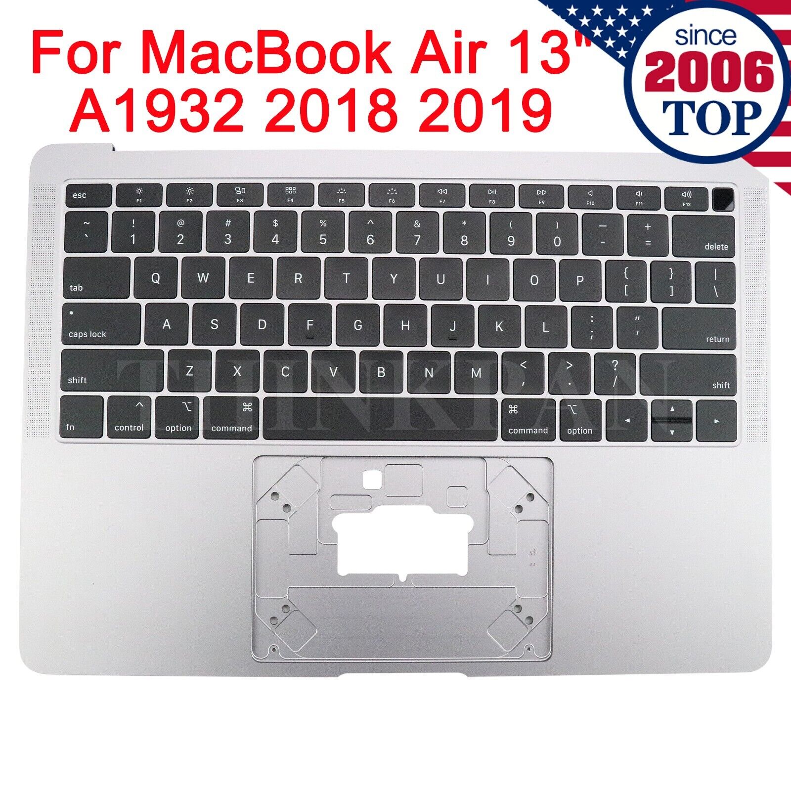 New Top case + Keyboard Palmrest Space Gray For MacBook Air 13\