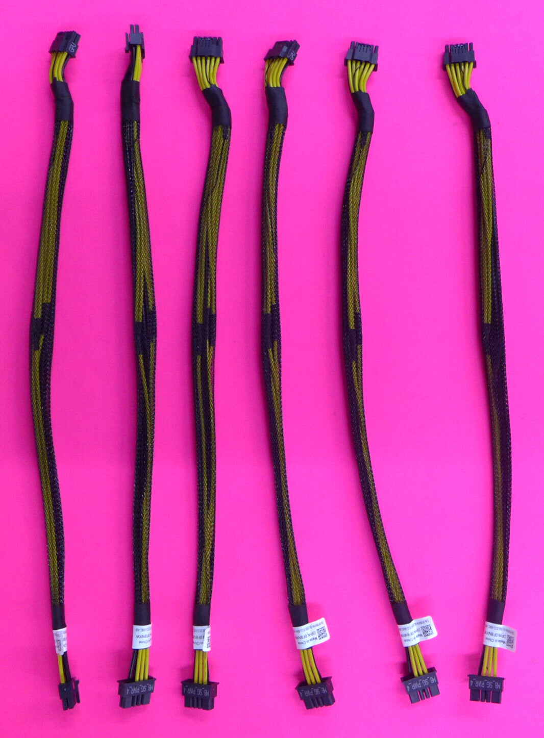 (Lot of 6)NEW Dell PowerEdge R750 R750XS R7525 12-Pin To 8-Pin GPU CABLE F8NXW