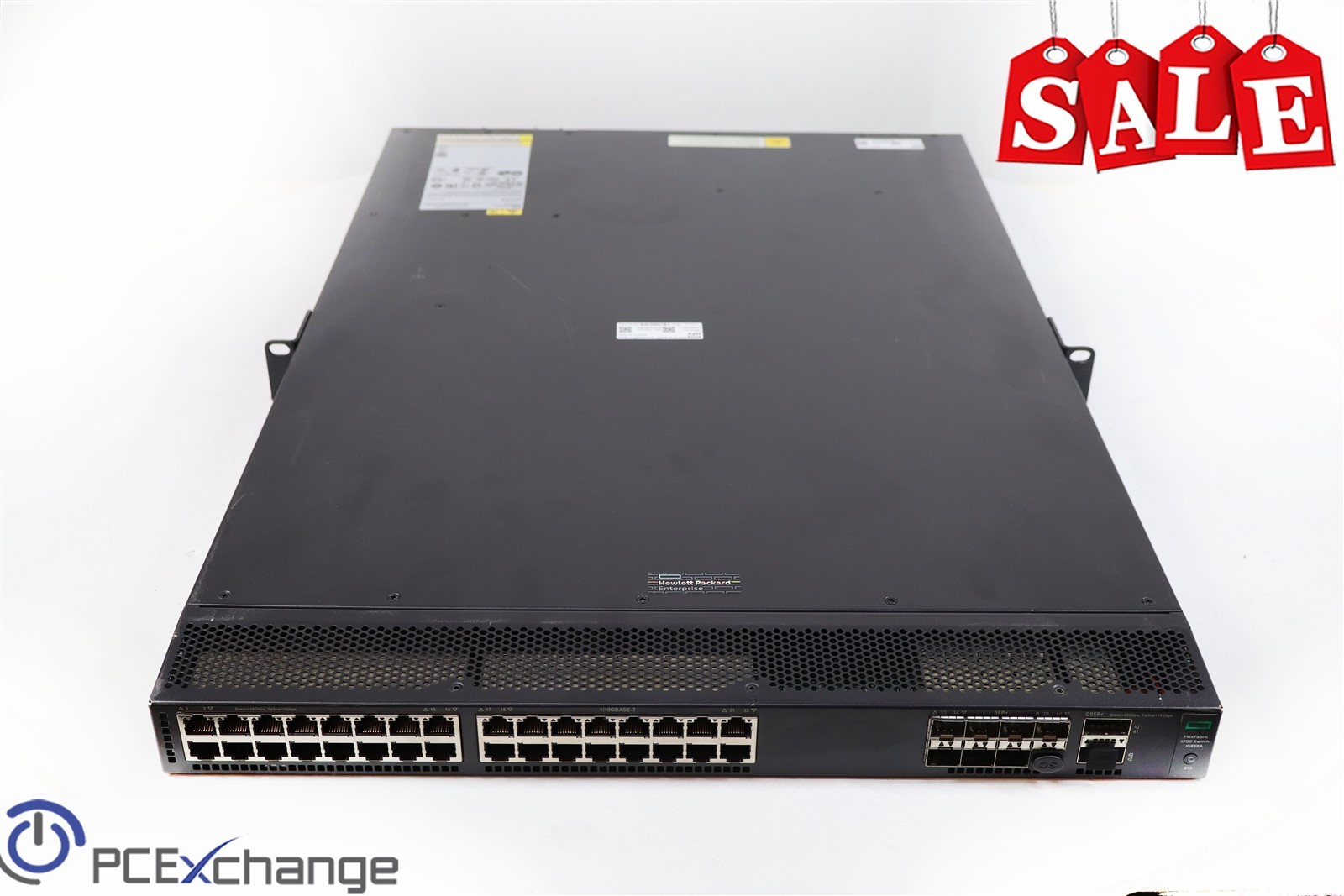 HP ff 5700 JG898A HPE FlexFabric 5700-32XGT-8XG-2QSFP+ Switch