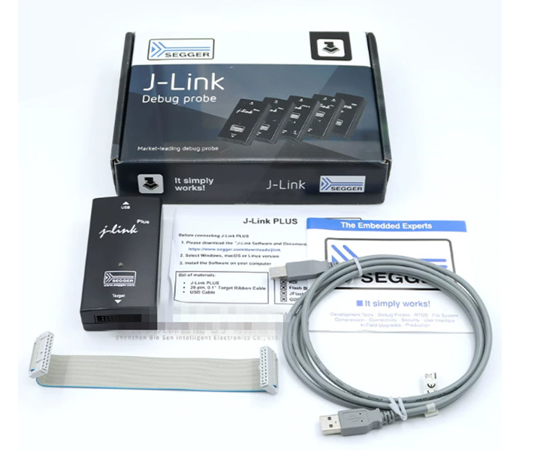 1pcs New SEGGER emulator J-Link PLUS 8.08.28 Shipping DHL or FedEX