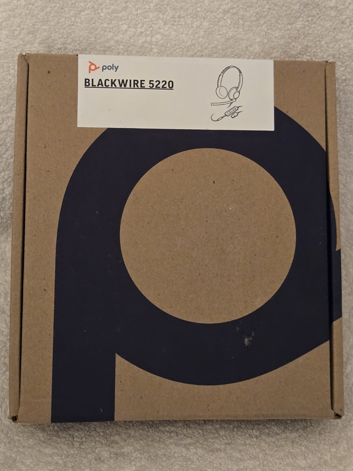 PLANTRONICS POLY BLACKWIRE 5220 USB-A/C HEADSET - NEW IN BOX