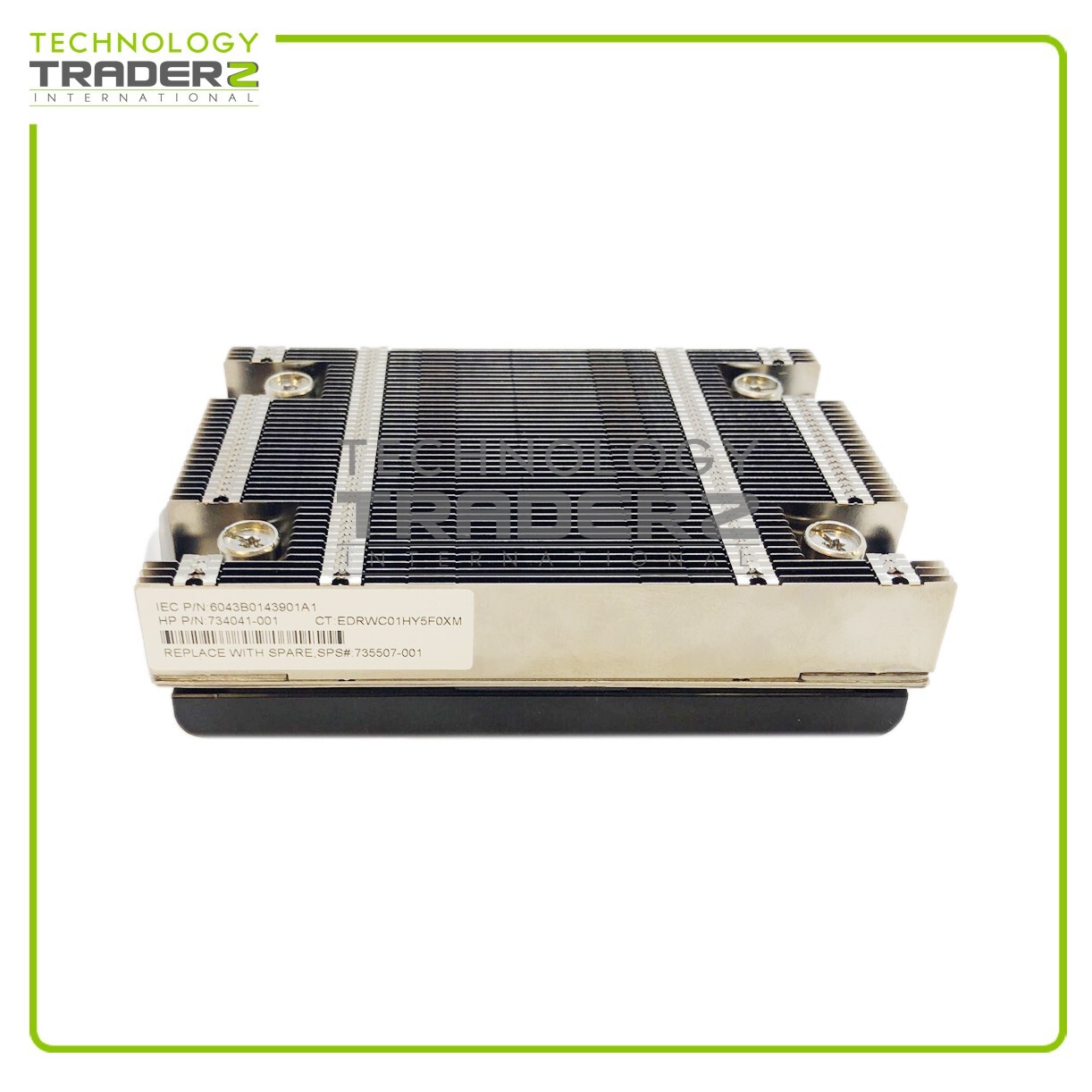 735507-001 HP ProLiant DL360P G8 V2 CPU Heatsink 734041-001 665107-001