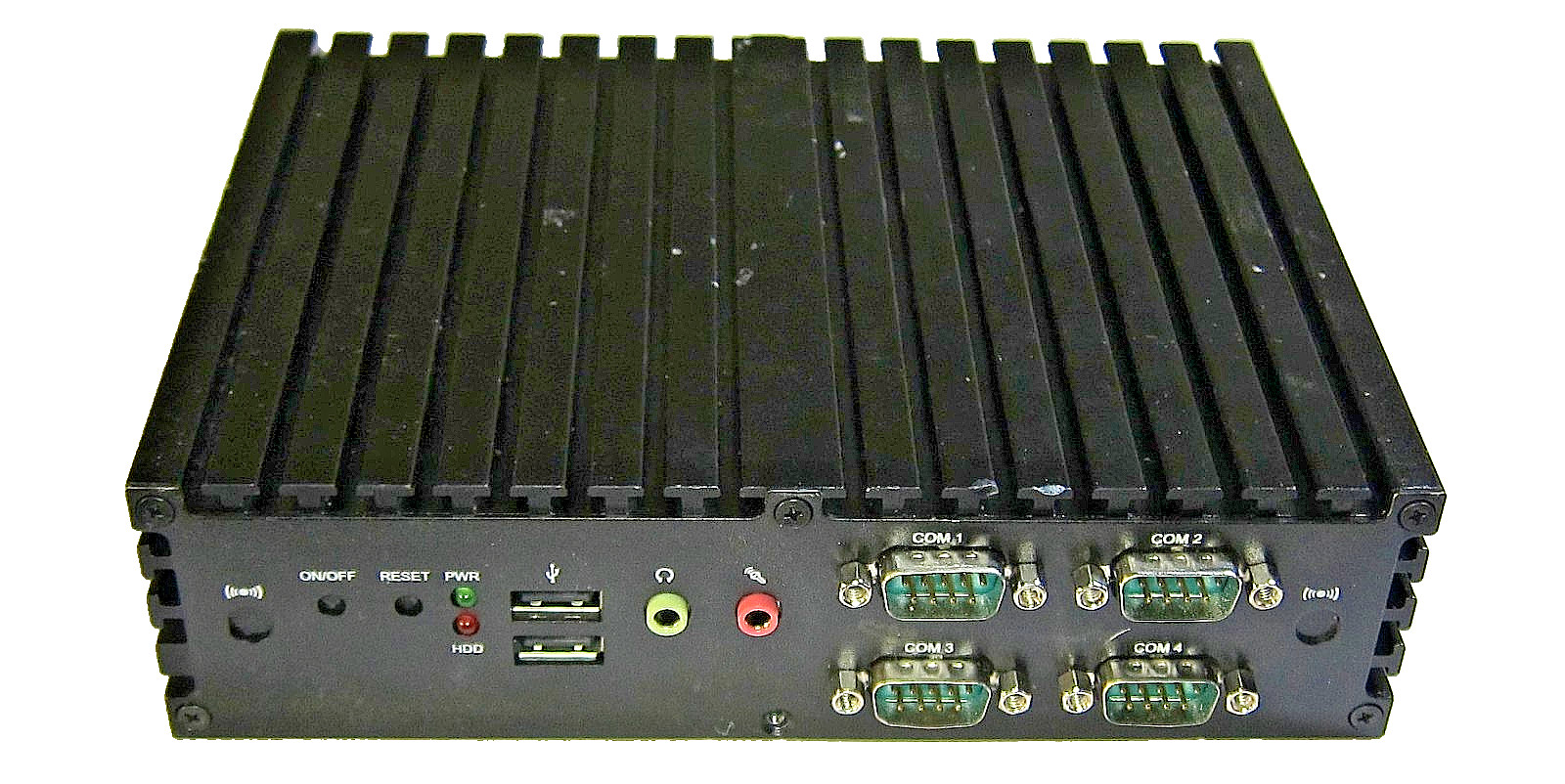 Jetway JBC372F36W Industrial Fanless System Atom 1.6GHz, 4GB, 256GB SSD, WiFi
