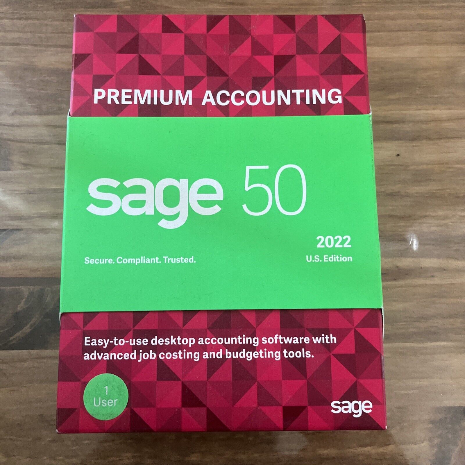 NEW Sage 50 Premium Accounting 2022 US Edition 1-User  for Windows Sealed 