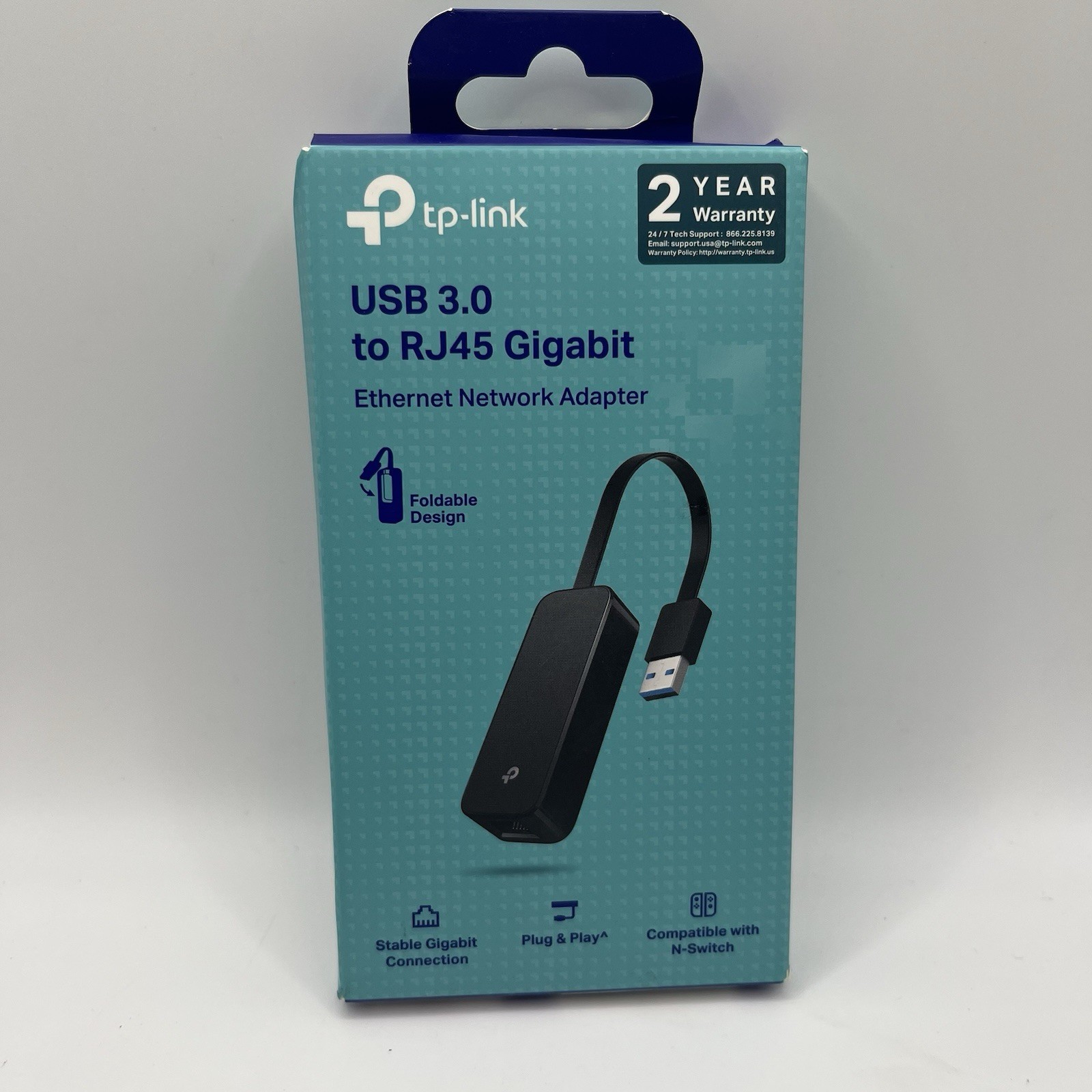 TP-Link UE306 USB 3.0 to RJ45 Gigabit Ethernet Adapter Open Box