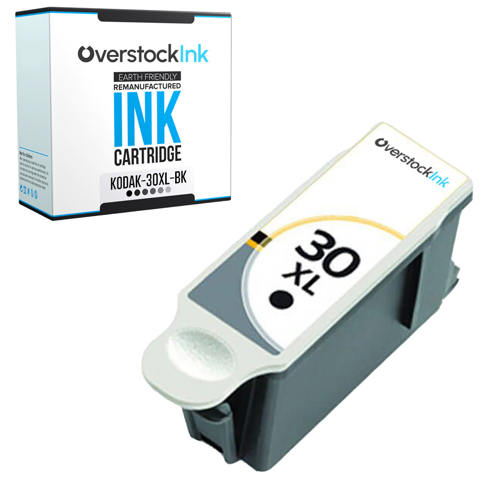 1PK Compatible OSI 30XL Black Ink Cartridge for Kodak ESP 1.2, 3.2, 3.2s, C110 