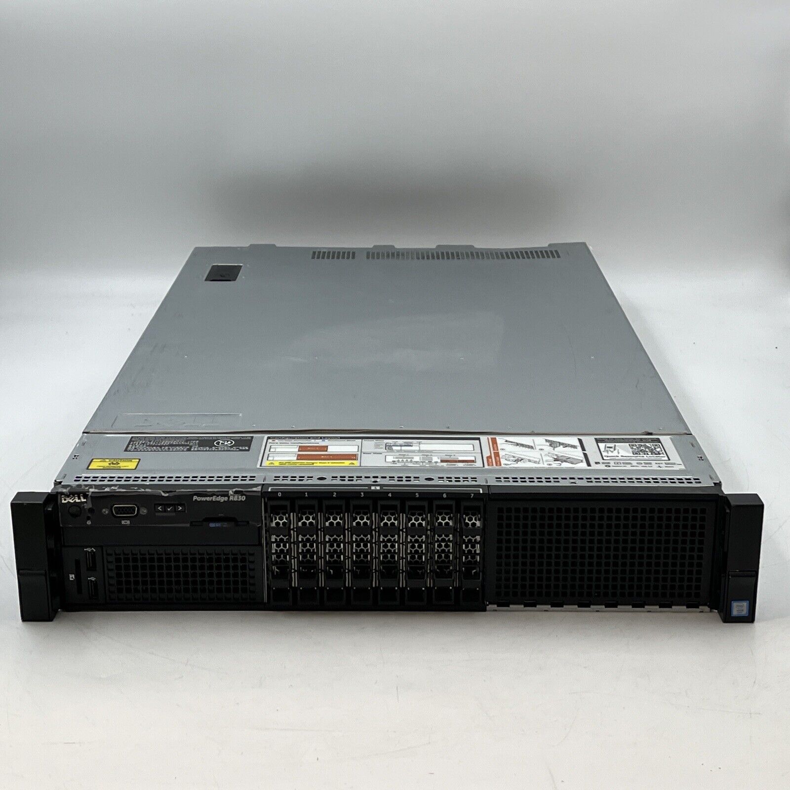 Dell PowerEdge R830 Server E5-4627 4x  v4 No RAM NO HDDs. READ