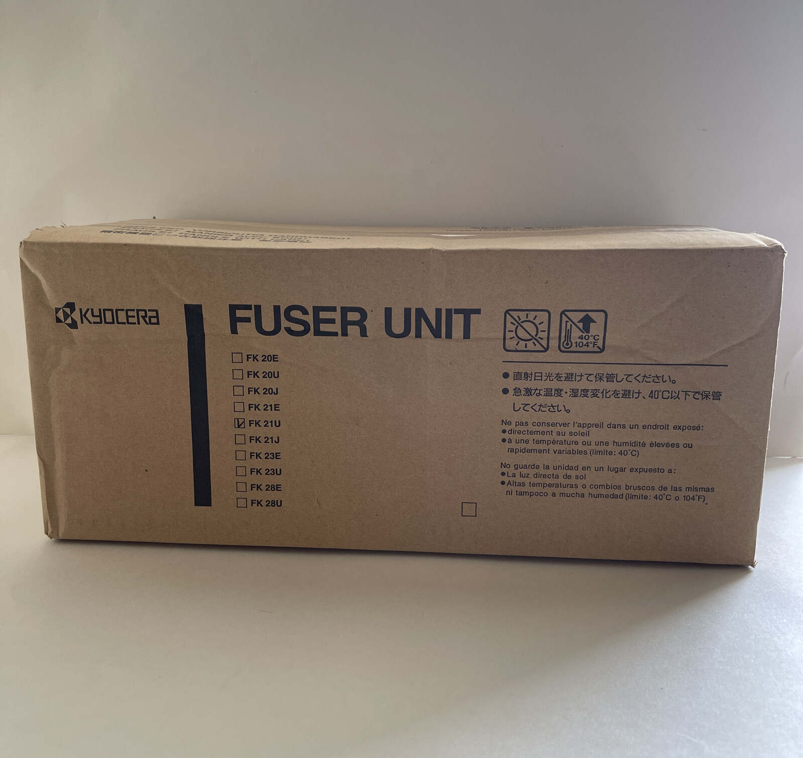 FK21-GENUINE OEM Kyocera Mita FK-21U Fuser Unit 