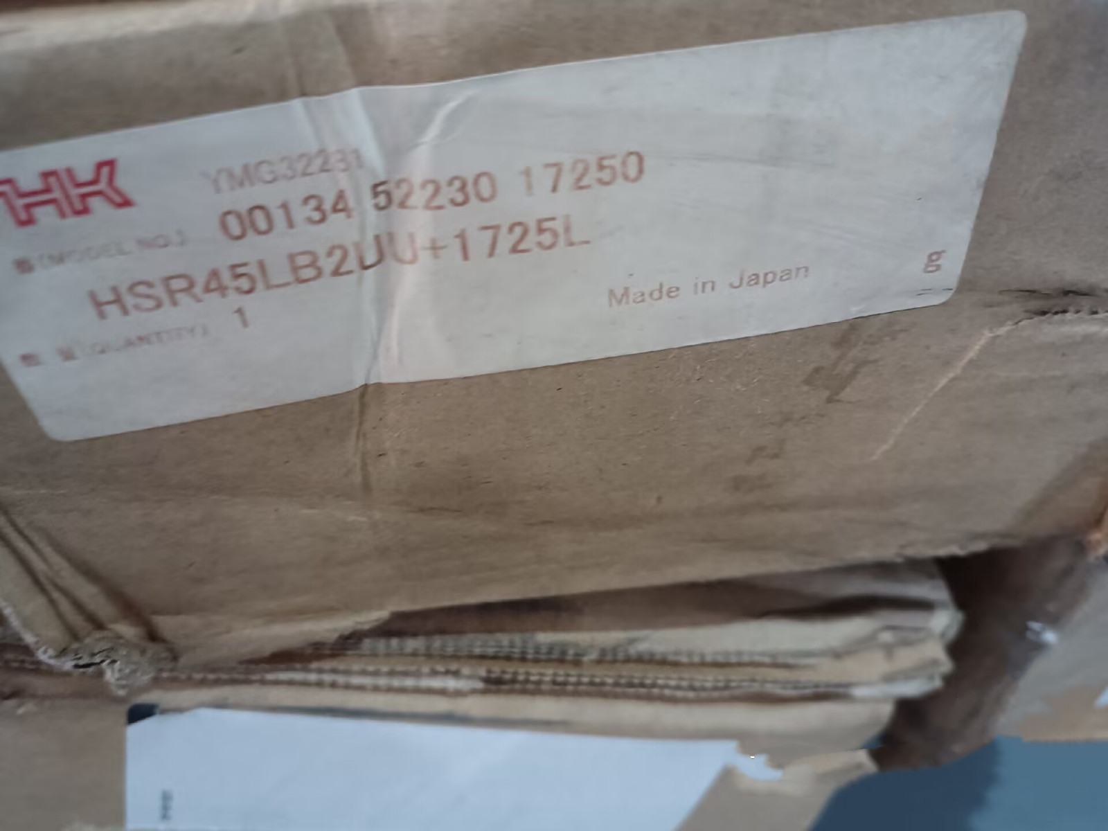 1PC NEW HSR45LB2UU＋1725L Linear Guide Slider fedex or DHL