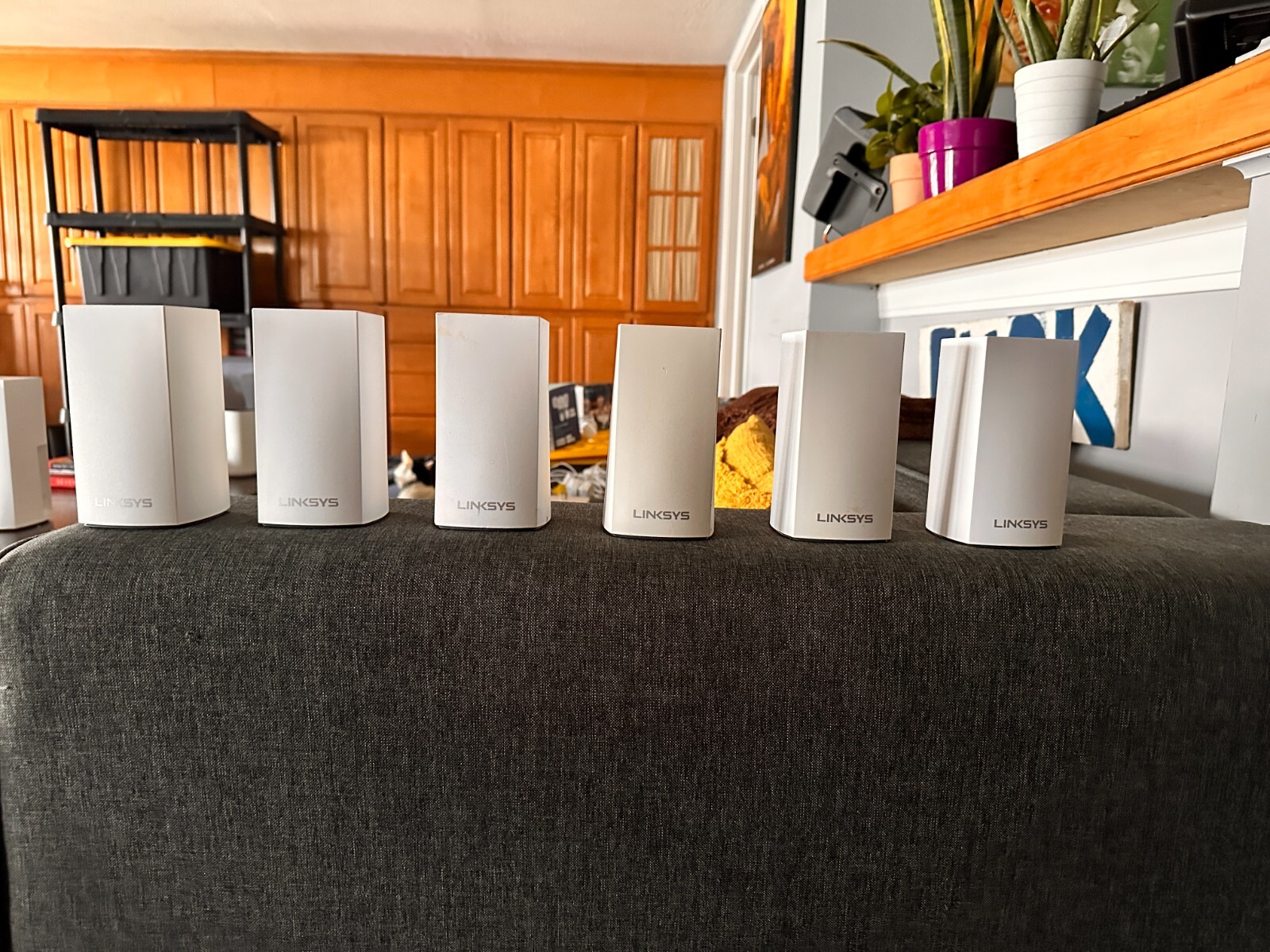 Linksys Velop AC1200 Dual Band Mesh WiFi System 6 pack - all included