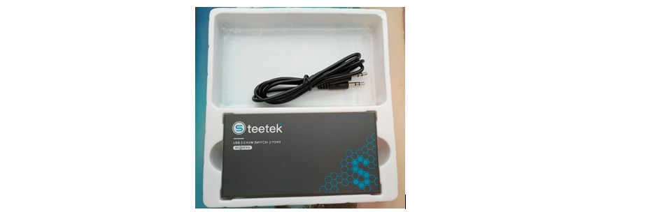 Steetek USB 3.0 KVM Switch 2 Port