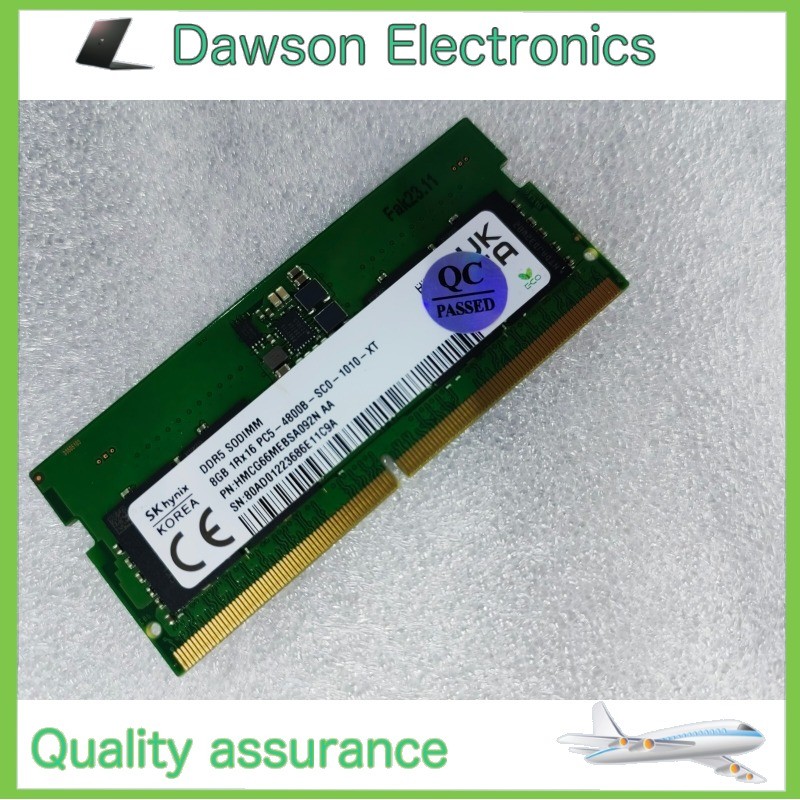 SK Hynix 8GB DDR5 4800MHz 1Rx16 PC5-4800B HMCG66MEBSA092N 095N Laptop SODIMM RAM