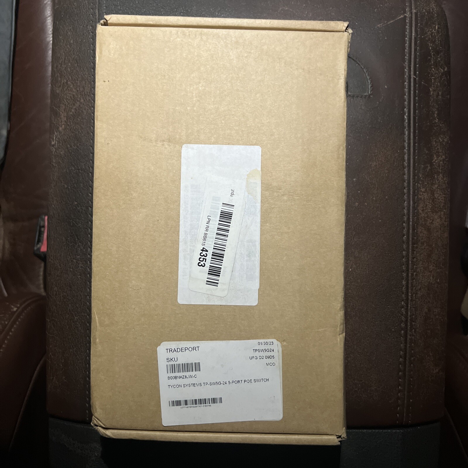 Tycon Power TP-SW5G-24 | 5 Port Unmanaged Industrial GigE 802.3at PoE Swich