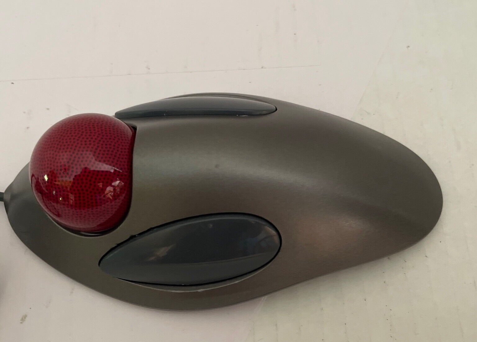 Logitech T-BB14 USB Wired Trackball Marble Mouse Tested & Works