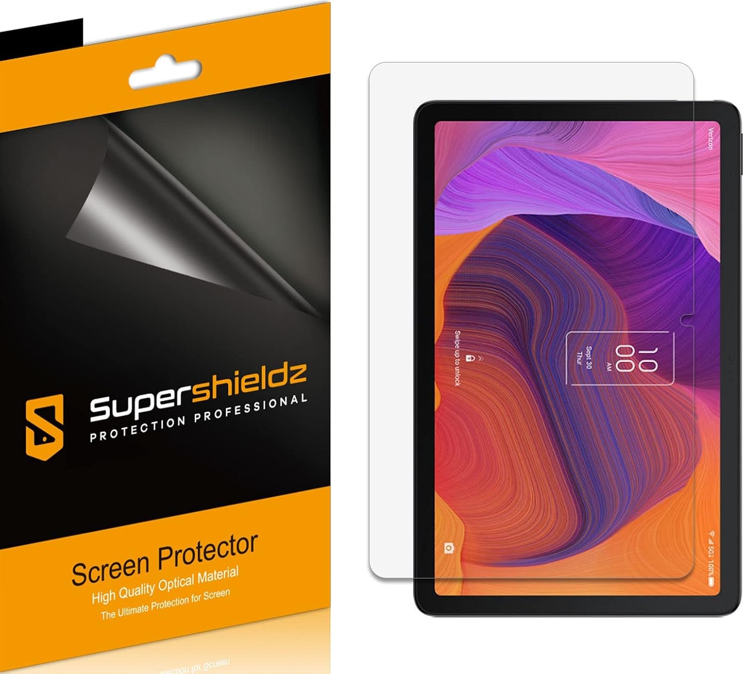 (3 Pack) Screen Protector for T-Mobile Revvl Tab 5G/TCL Tab Pro 5G, Clear Shield