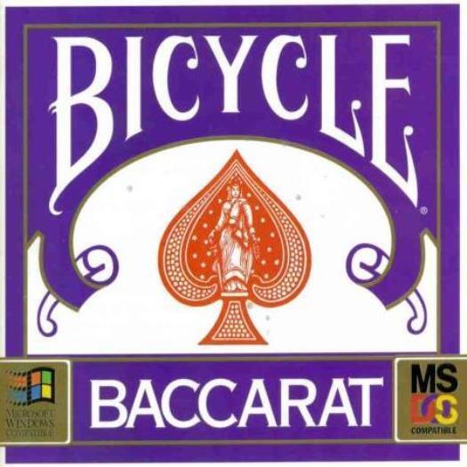 Bicycle Baccarat PC CD high-stakes casino potential for big pay off card game