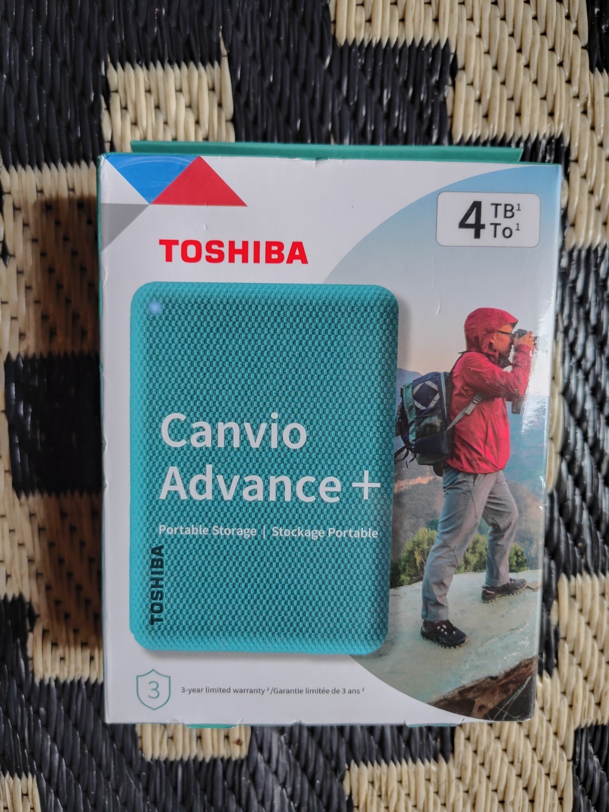 Toshiba Canvio Advance Plus 4 TB Portable Hard Drive - External - Green