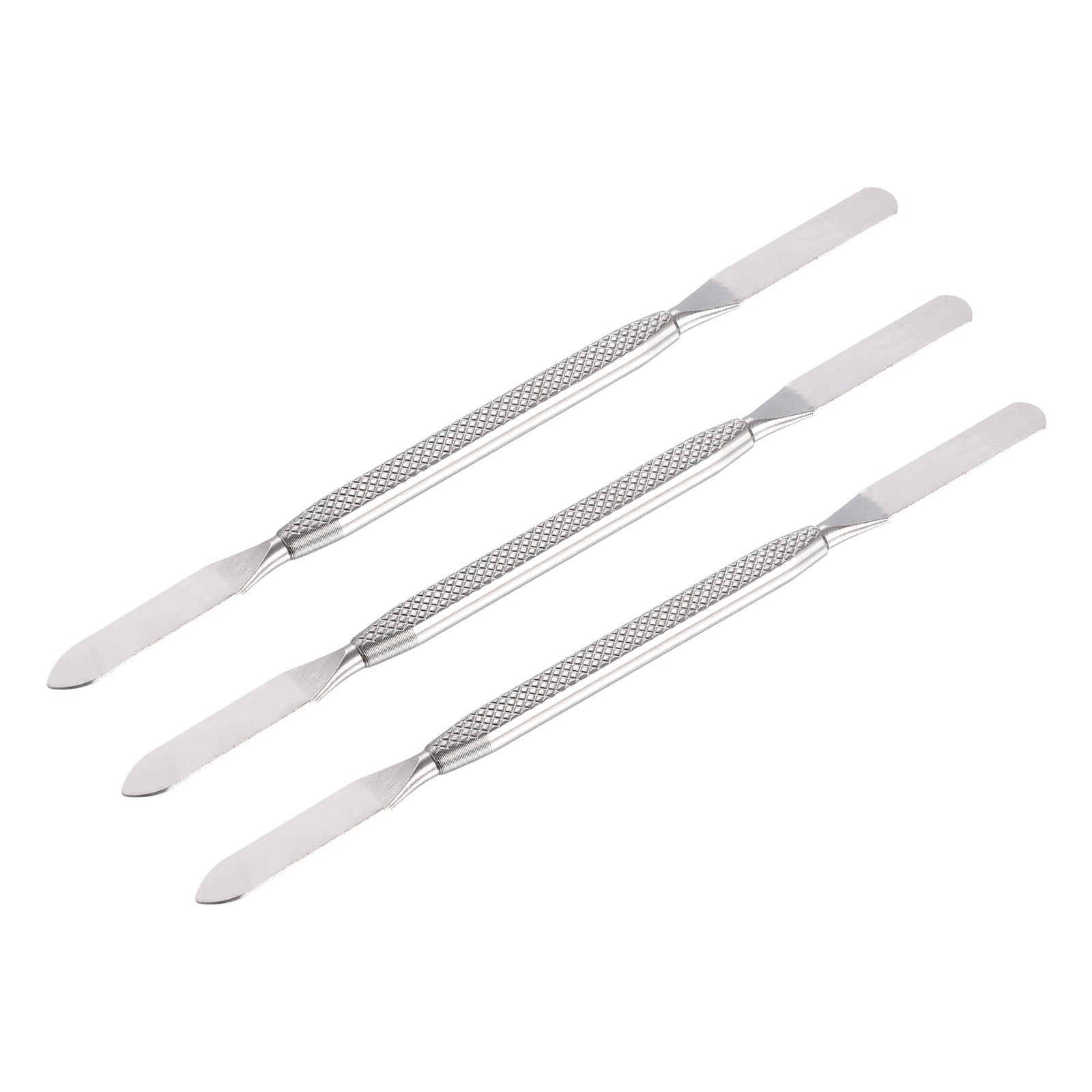 3pcs Metal Spudger Mini Crowbar Flat Head Pry Bar Opening Tools 4.5x0.25"