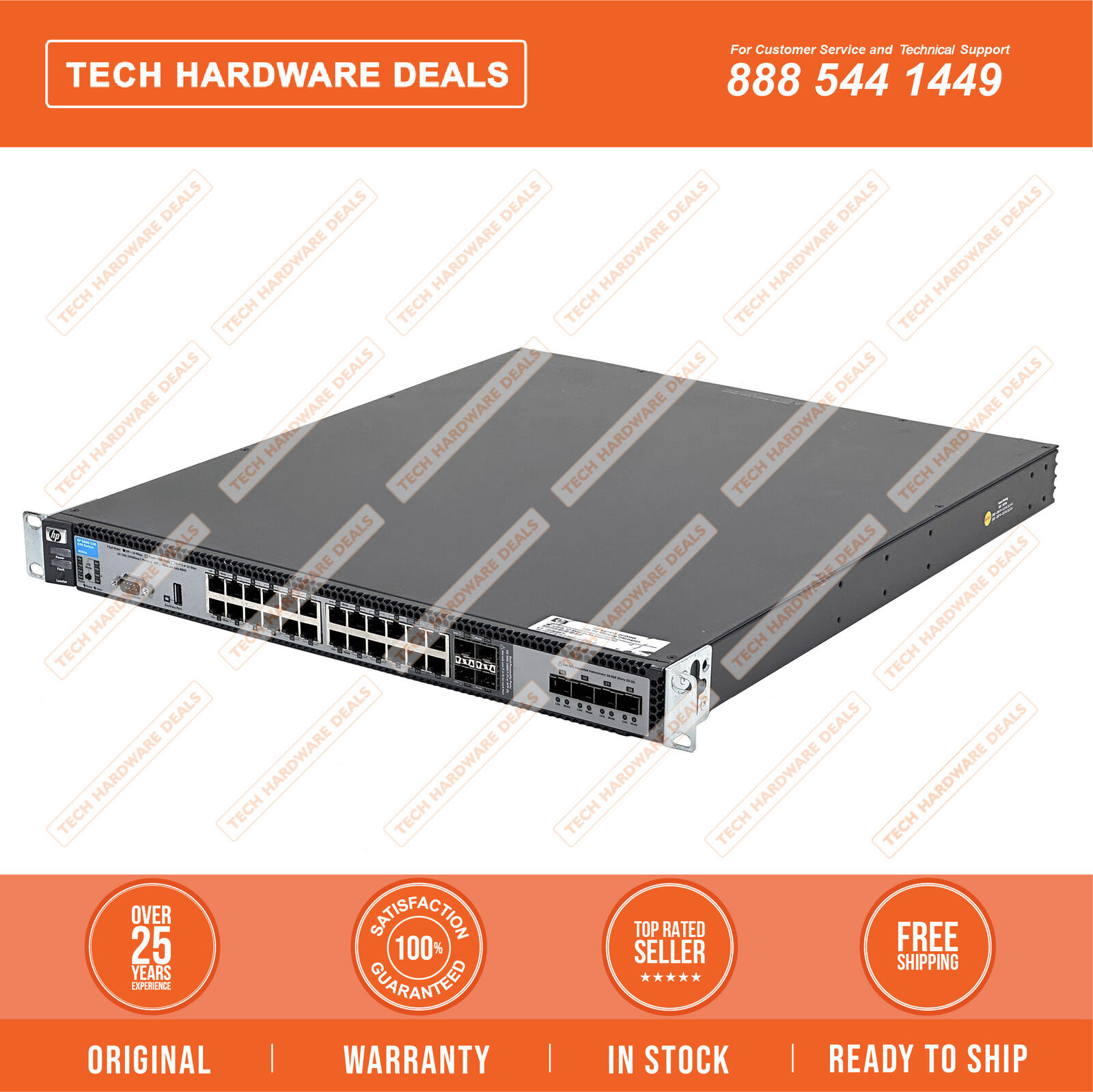 J9264A    HP Procurve 6600-24G-4XG Switch with PSU