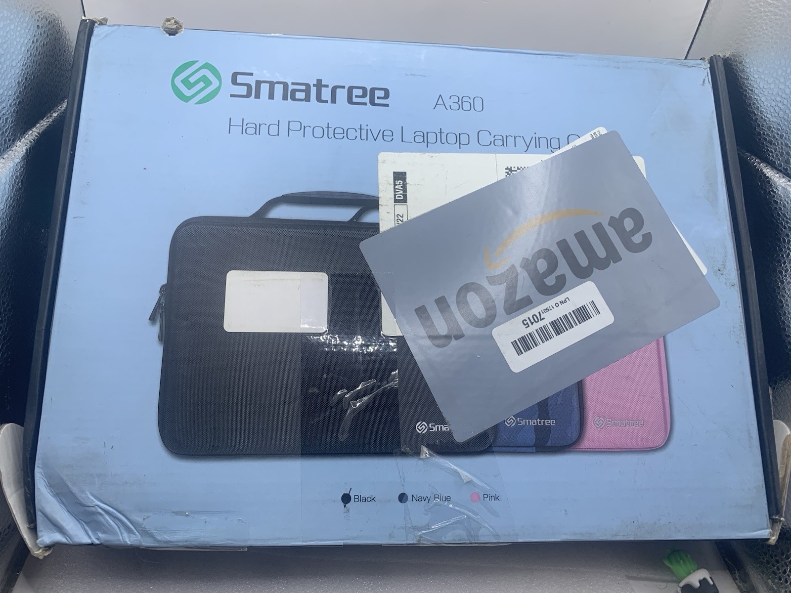 Smatree A360 Hard Protective Laptop/IPad/Electronic Carrying Case Black NEW ST