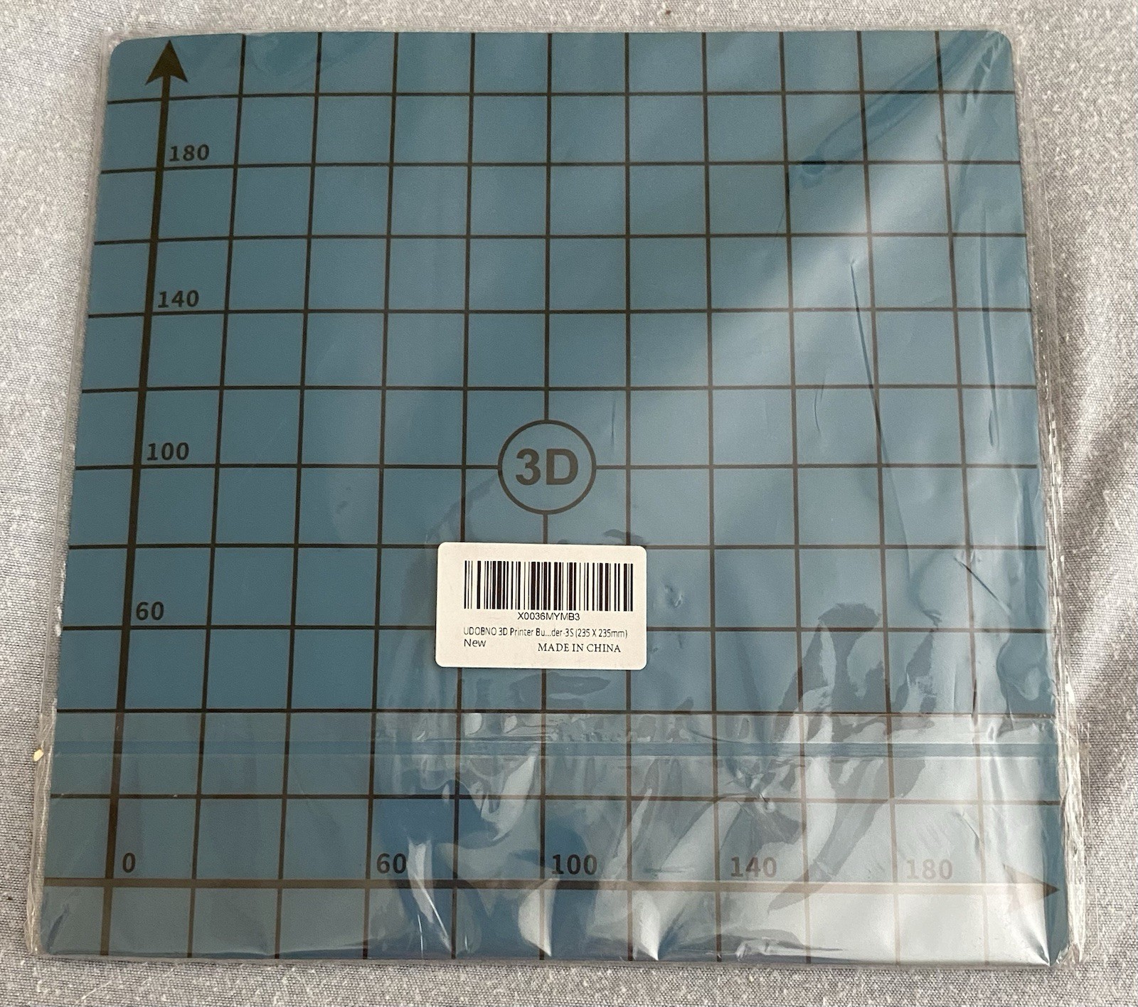 3M Udobno 3D Printer Build Mat  235 mm X 235 mm NEW