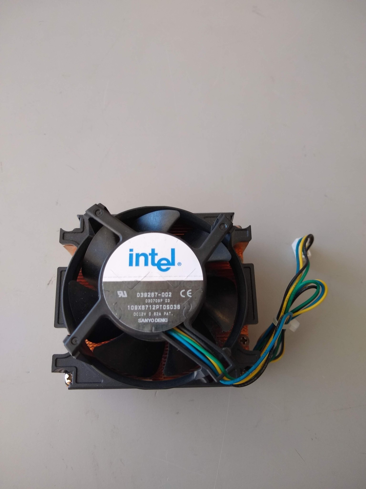 Intel D39287-002 Copper Heatsink and Fan Socket 604 603 (86) AM18