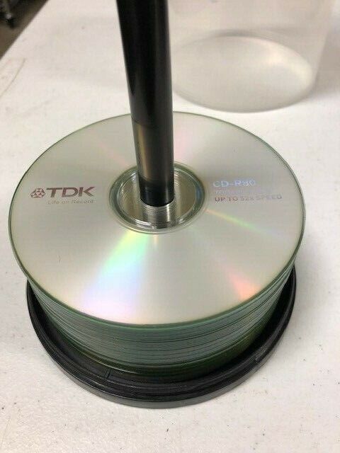 TDK CD-R 52X SPEED 80 Min/700 MB 38 Spindle Blank CD-R NEW 