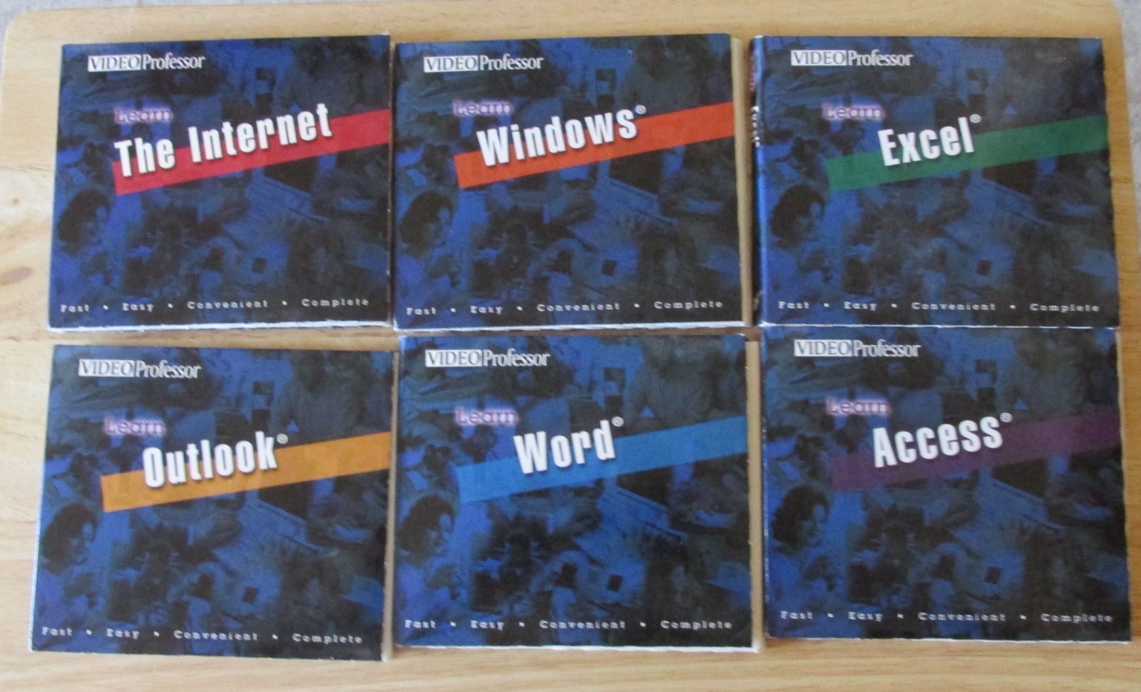 6 Video Professor CD's 2002