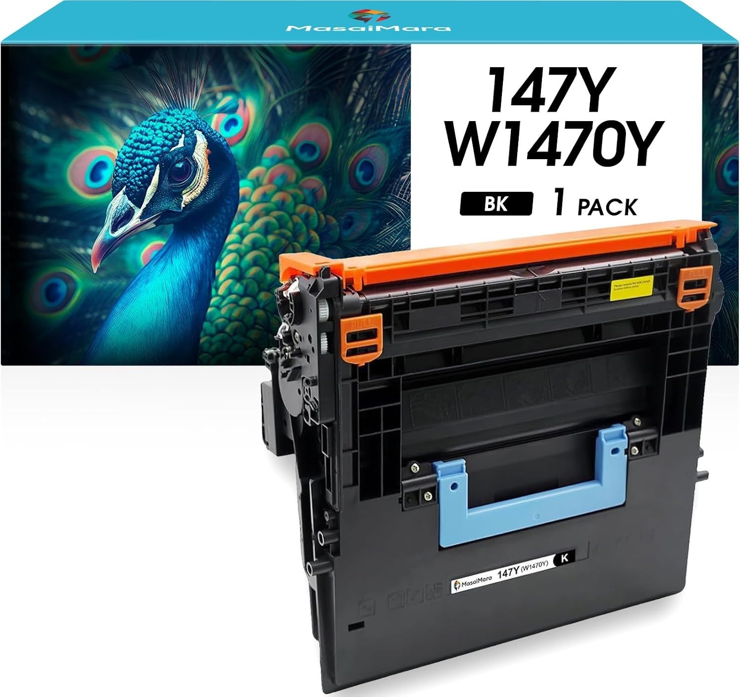 147Y Black Toner for HP M611dn M612dn M634h M635z M636fh W1470Y