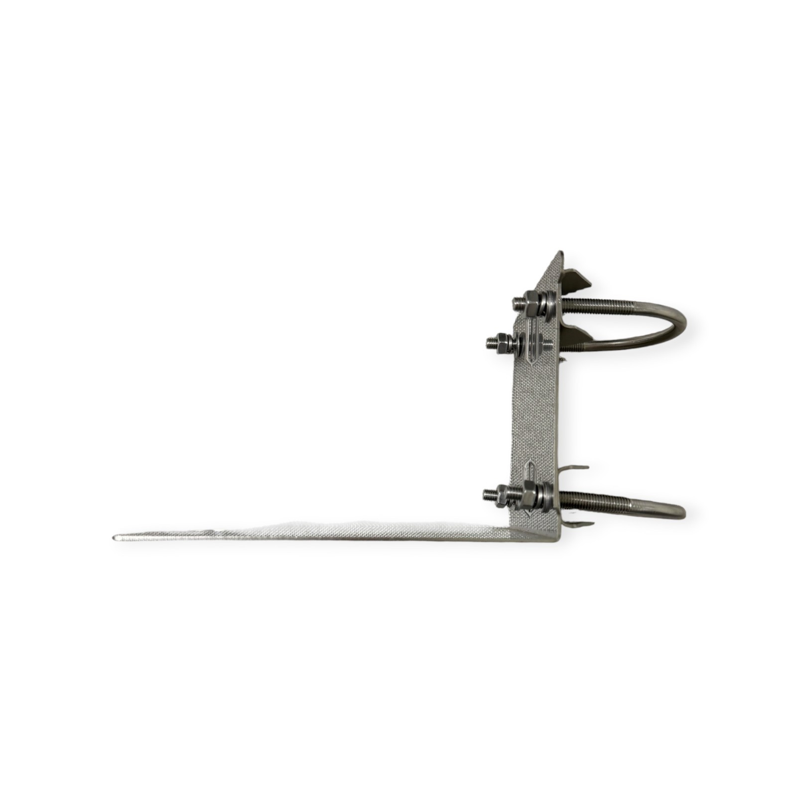 Stainless Steel Antenna Mounting Bracket U-Bolt Pole Mast Mount  Heavy Duty(B)