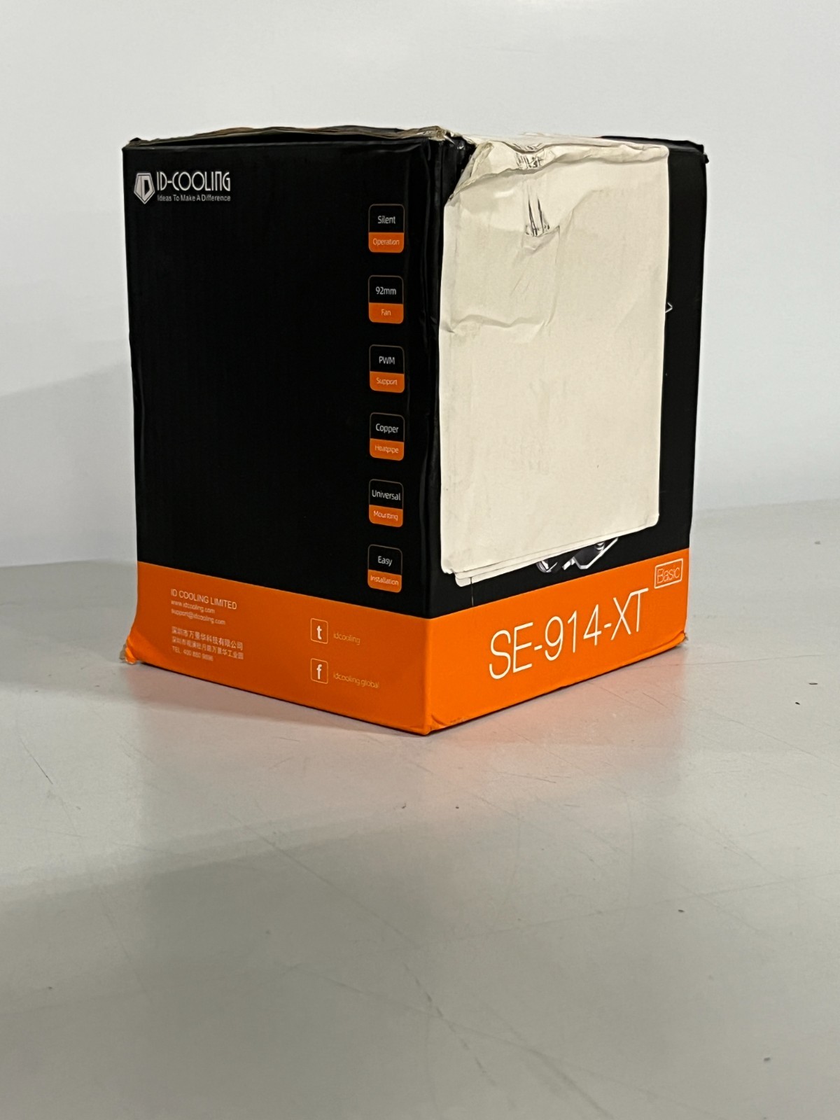 New ID-Cooling SE-914-XT CPU Cooler ID-Cooling SE-914-XT BASIC