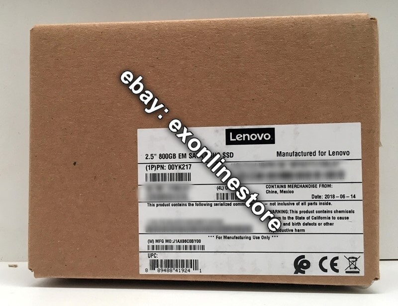 00YK217 - 800GB Intel 3610 Enterprise Mainstream SATA G3HS 2.5" SSD