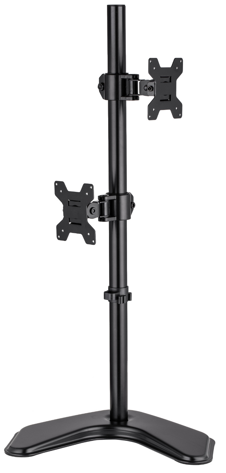 Dual Monitor Desk Desktop Mount Stand Fully Adjustable Screen 13"-27" 25LBS