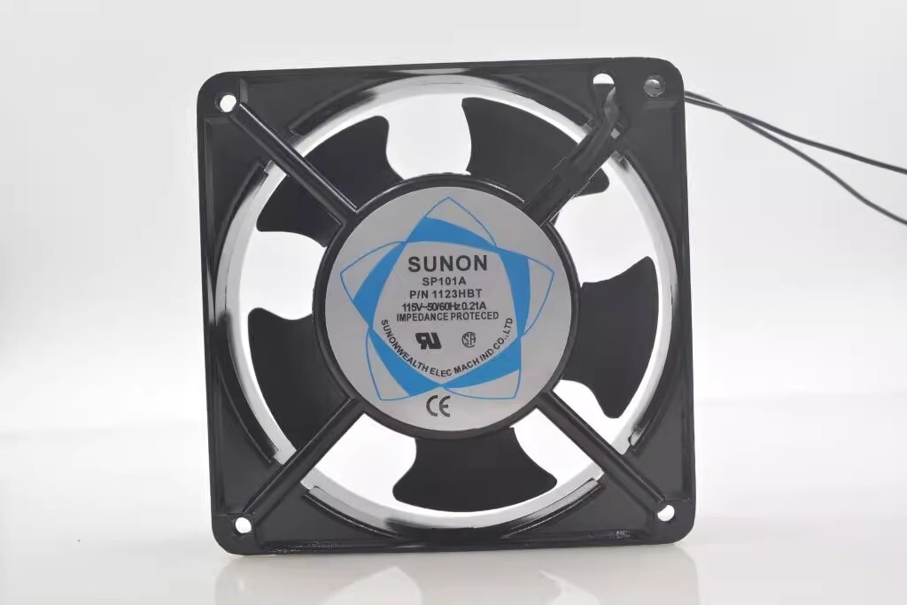 SUNON SP101A 1123HBT 12038 AC115V 0.21A 12CM Silent Cooling Fan