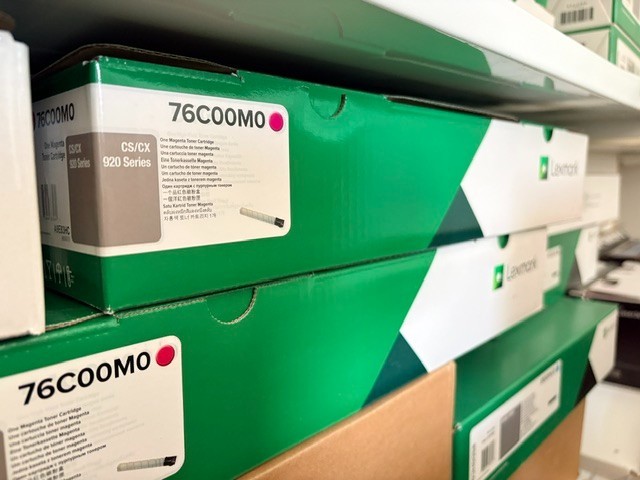 Original Lexmark 76C00Y0 Magenta Toner Cartridge