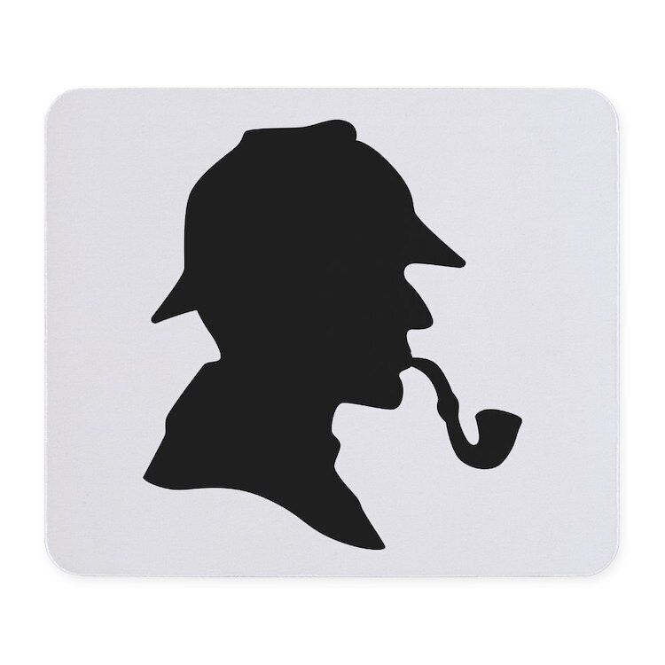 CafePress Sherlock Holmes Mousepad  (1818075104)