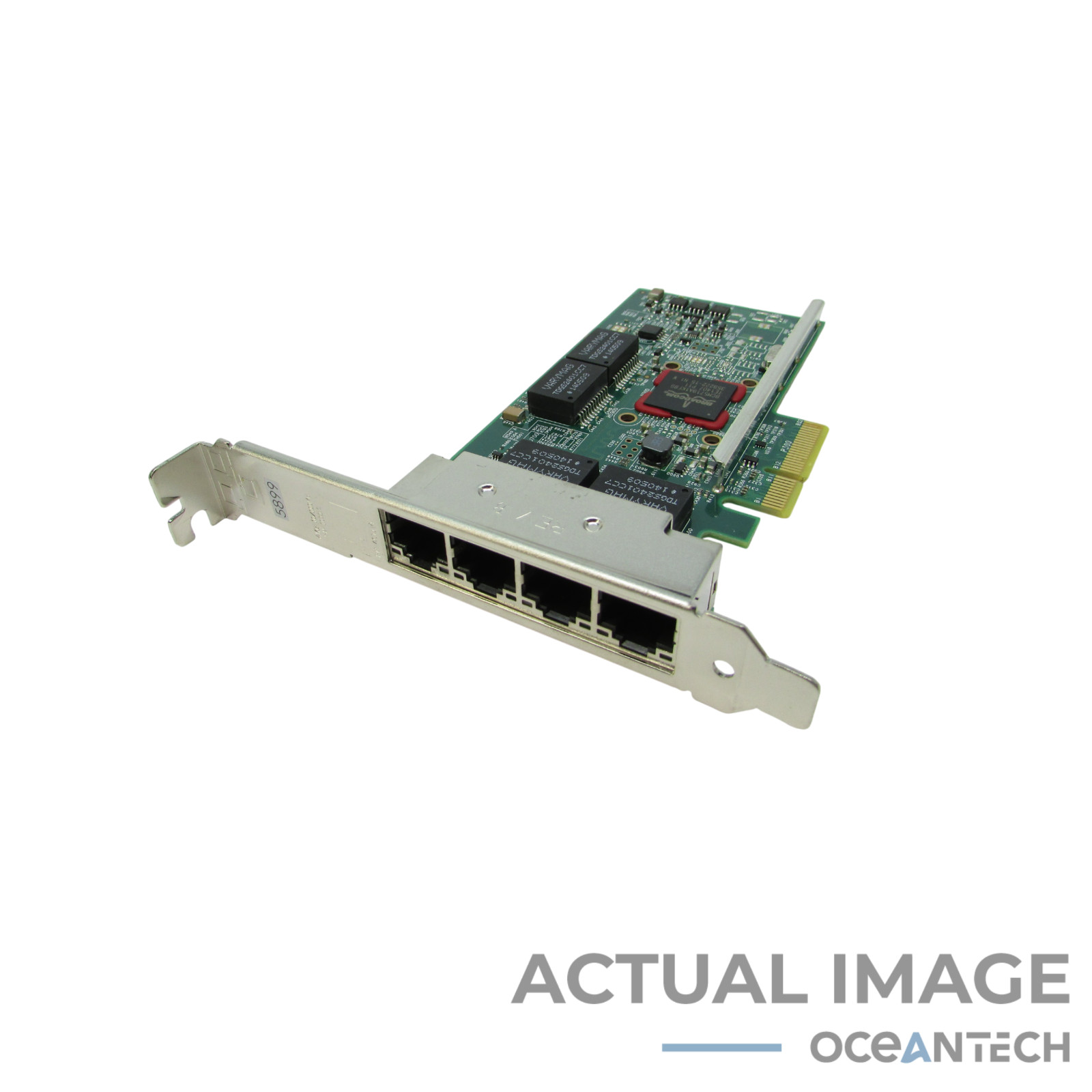 Dell Broadcom BCM95719A1904G Quad Port Gigabit PCIe Network Card High Profile
