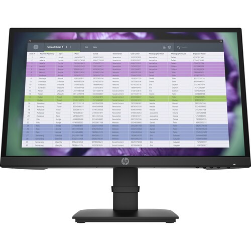 New Open Box HP P22 G4 21.5" 1920x1080 60Hz FHD IPS LED Monitor Black (1A7E4AA)