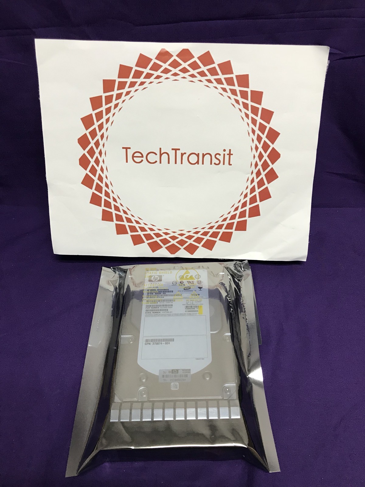 HP 488060-001 300GB 15K DP SAS 3.5" Hard Drive 416127-B21