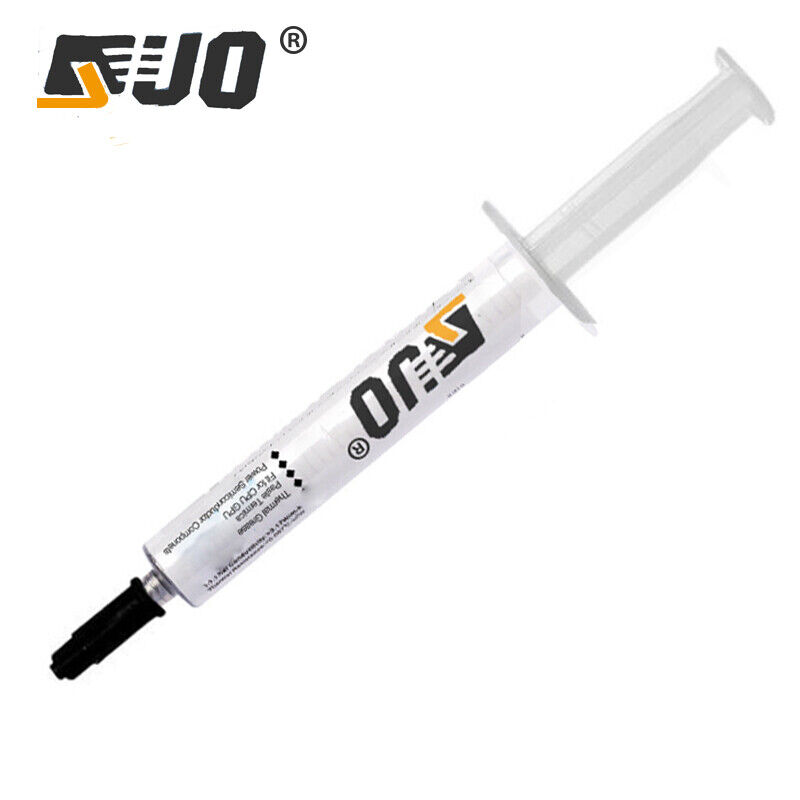 10Pcs Silicone Thermal Heatsink Compound Cooling Paste Grease Syringe for PC CPU