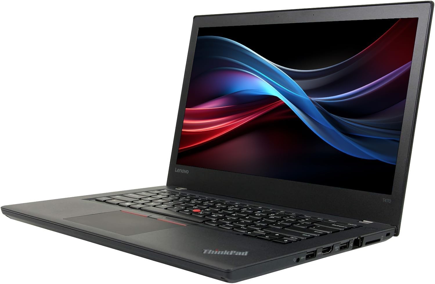 Lenovo ThinkPad T470 14" Core i5-6300U 2.4Ghz 8GB RAM 256GB SSD Black,Good