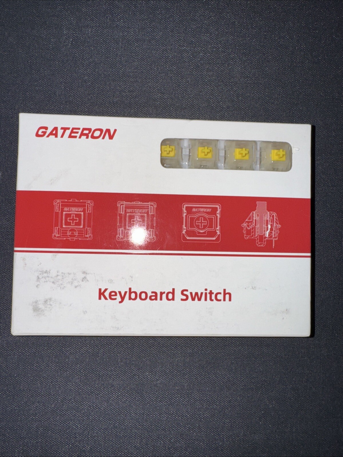 Gateron Milky Yellow Pro Linear Switches for Mechanical Keyboard Enthusiast