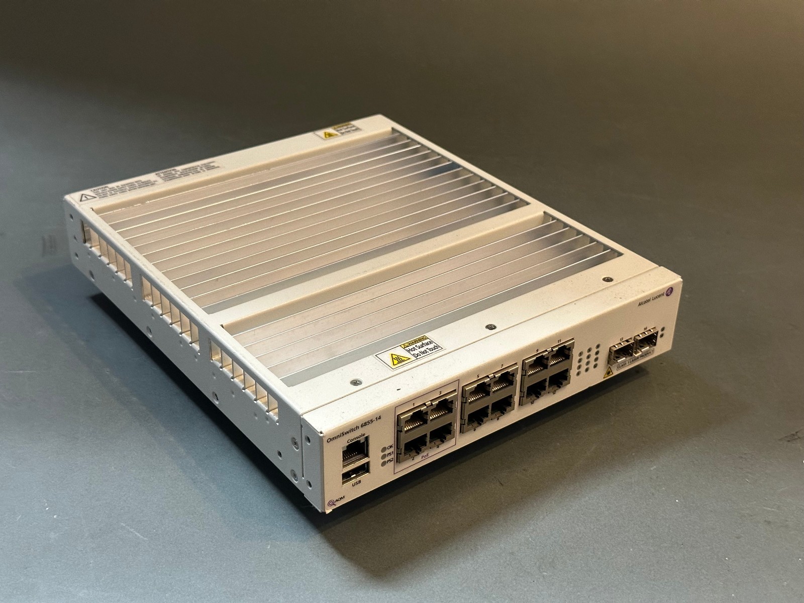 Alcatel-Lucent OmniSwitch 6855-14 (OS6855-14) , multi-layer Gigabit Switch