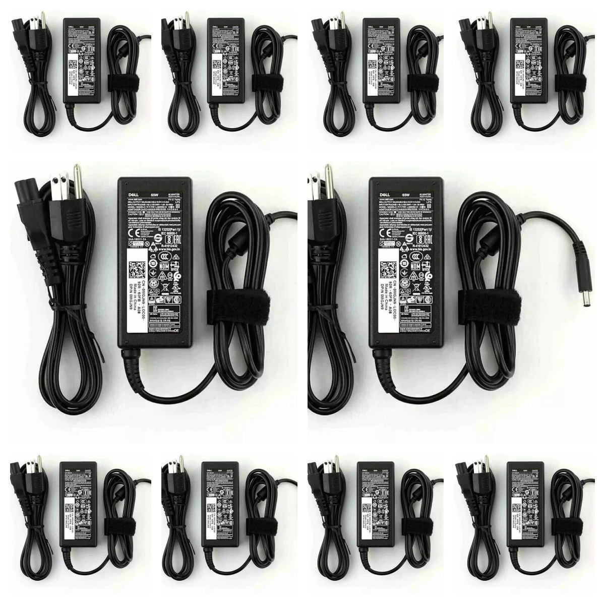 10 pack Genuine 65W 4.5*3.0mm charger For Dell Inspiron 13 14 15 5480 5482 7786