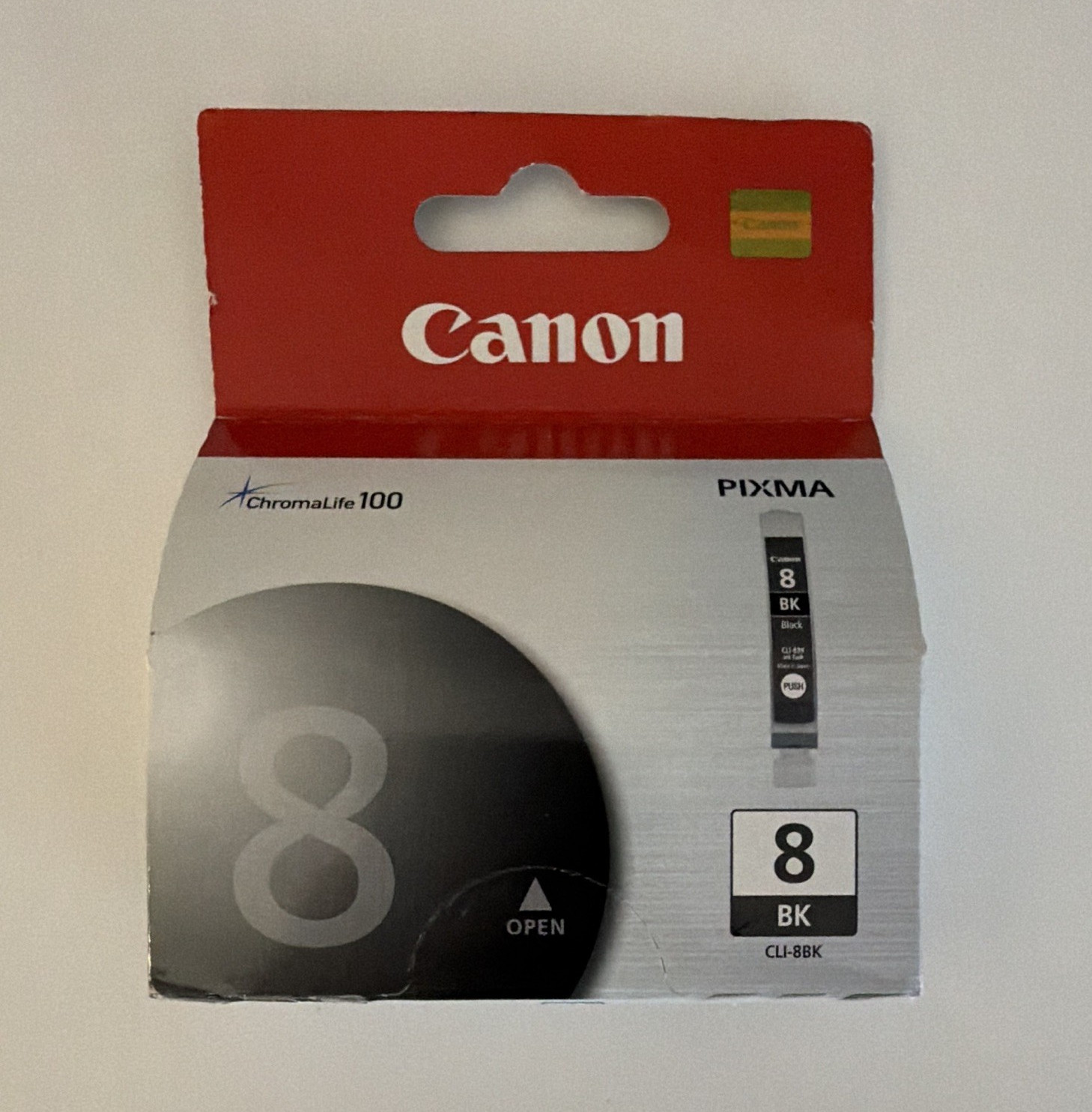 Canon CLI-8BK Black Genuine/Original Inkjet Ink Tank for PIXMA iP4200 iP4300