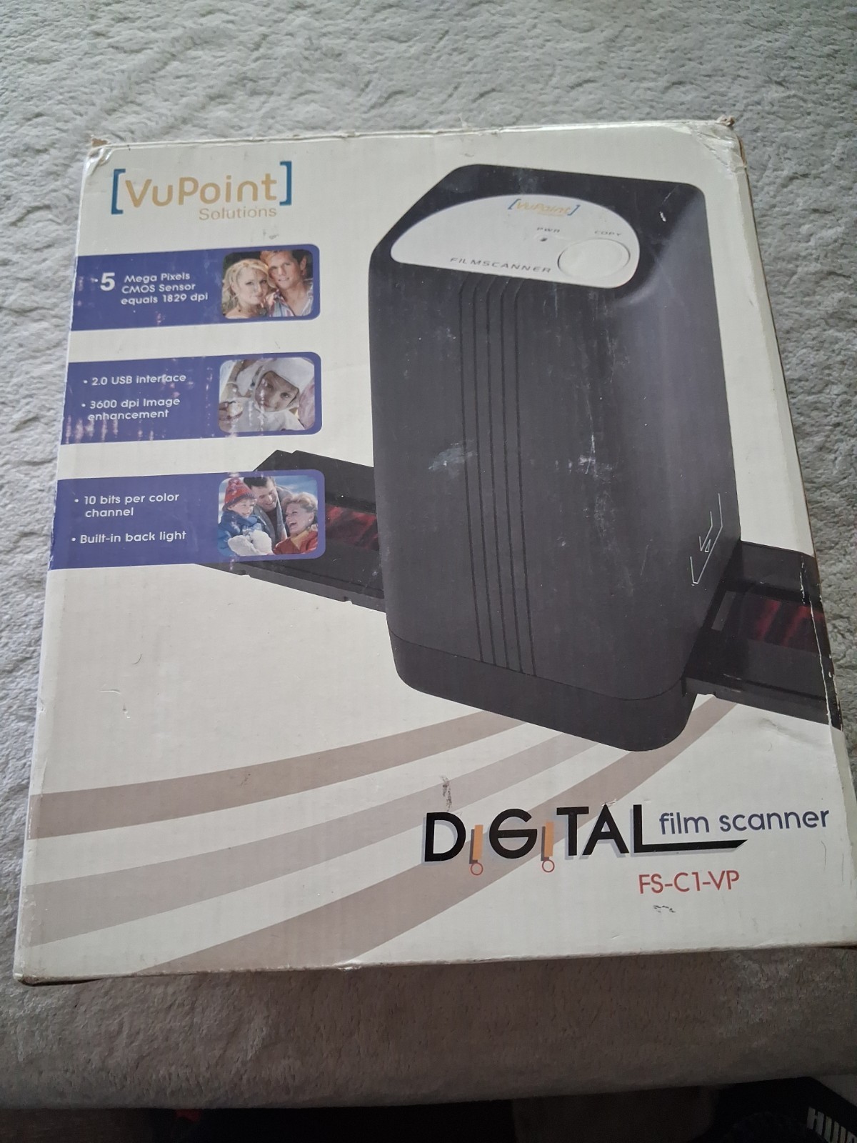 Digital Film Scanner VuPoint Solutions FS-C1-VP