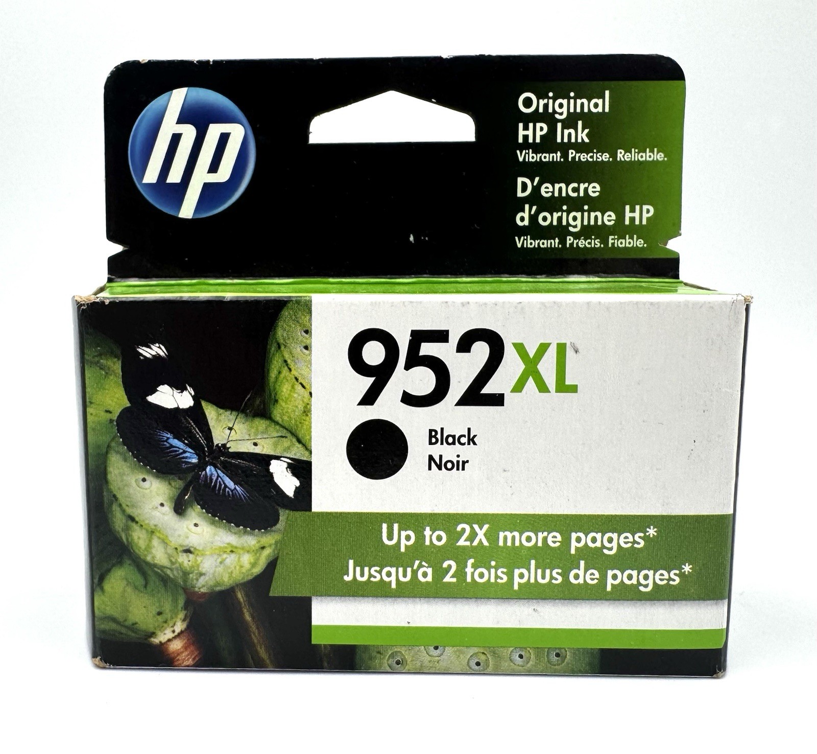 HP 952XL Genuine Black Ink High Yield OEM - Exp 02/2023 - New/Sealed