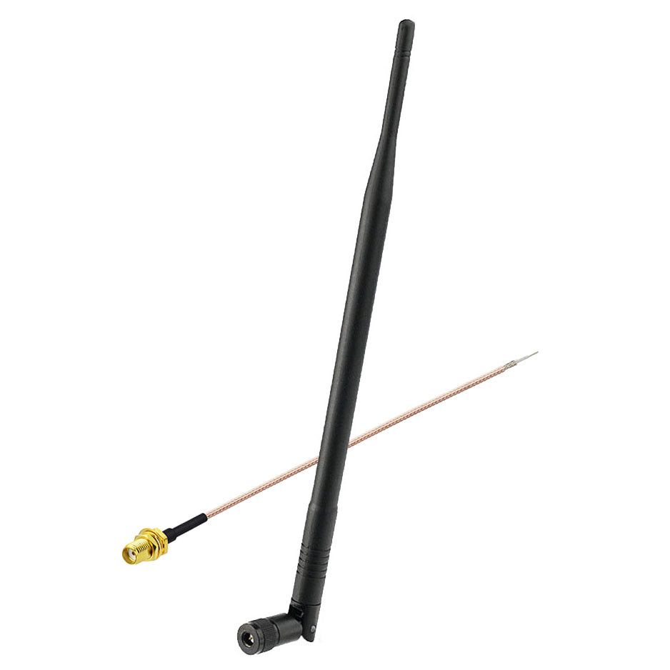 868MHz 915MHz 5dBi Antenna,15cm SMA Cable Test for Smart Home Central Gateway 
